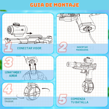 Pistola de Agua Automática